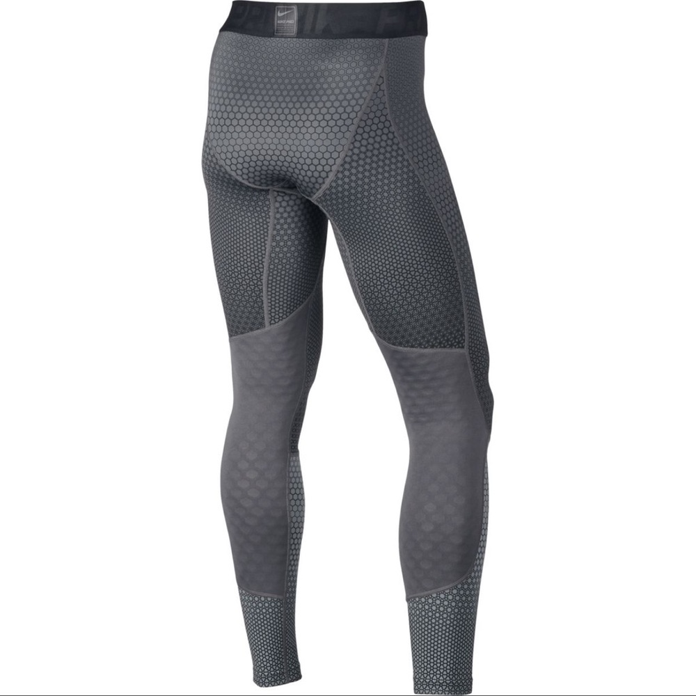 Nike pro hyperwarm hexodrome compression tights - image 2